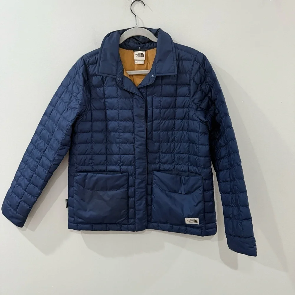 The North Face Jacket Thermoball Eco Snap Puffer in Navy